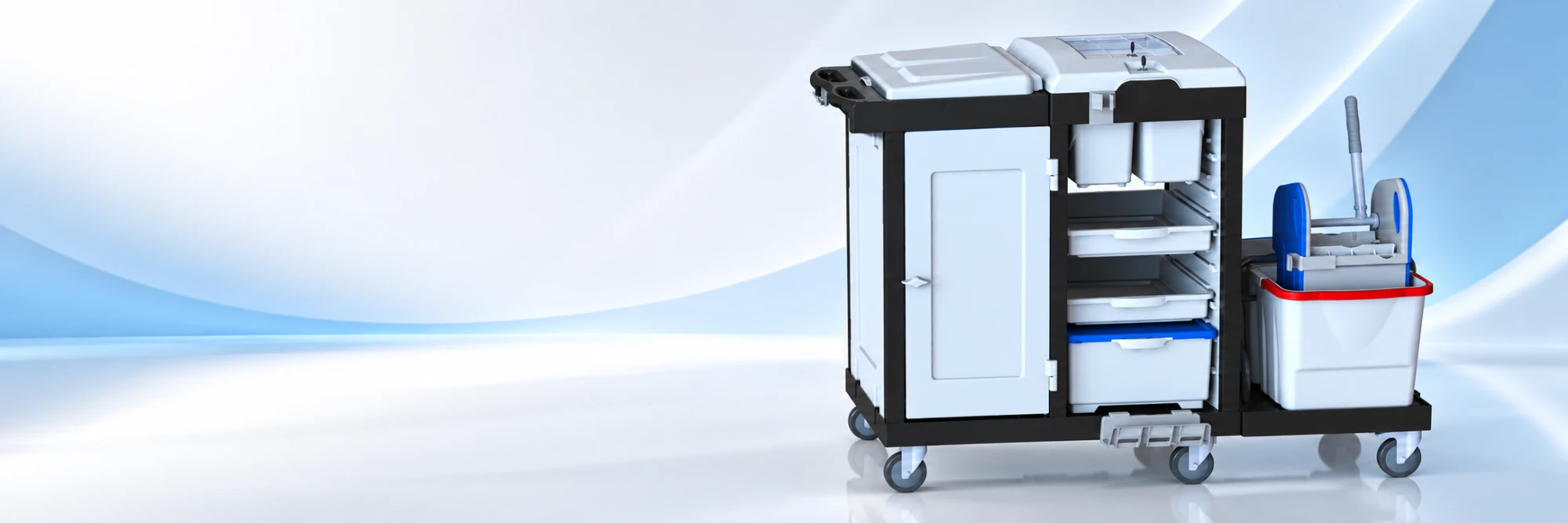 STAFF C 451 MSD4T2 eco temizlik arabası